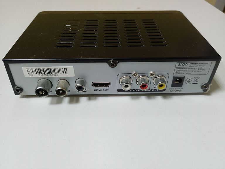 Розпродаж Ergo dvb-t2 1638, продавець Техноскарб
