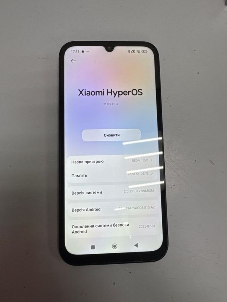 Купити Xiaomi redmi 15c 4g 4/128gb Б/У