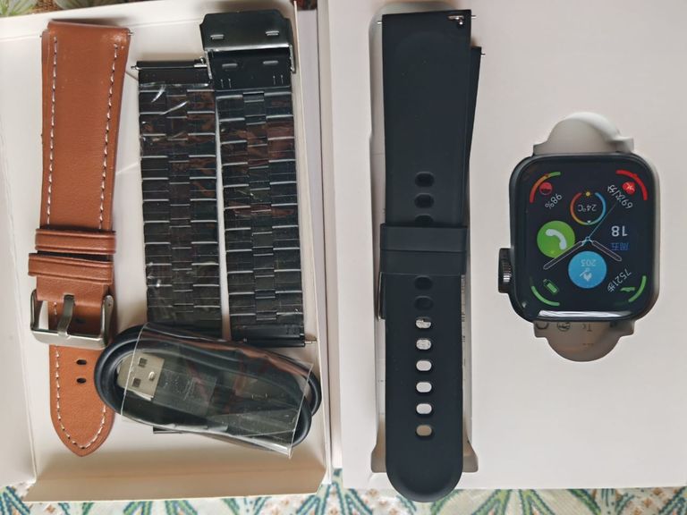 Водонепроницаемые спортивные смарт-часы для Xiaomi, Huawei, realme. Код:null. Изображение 4