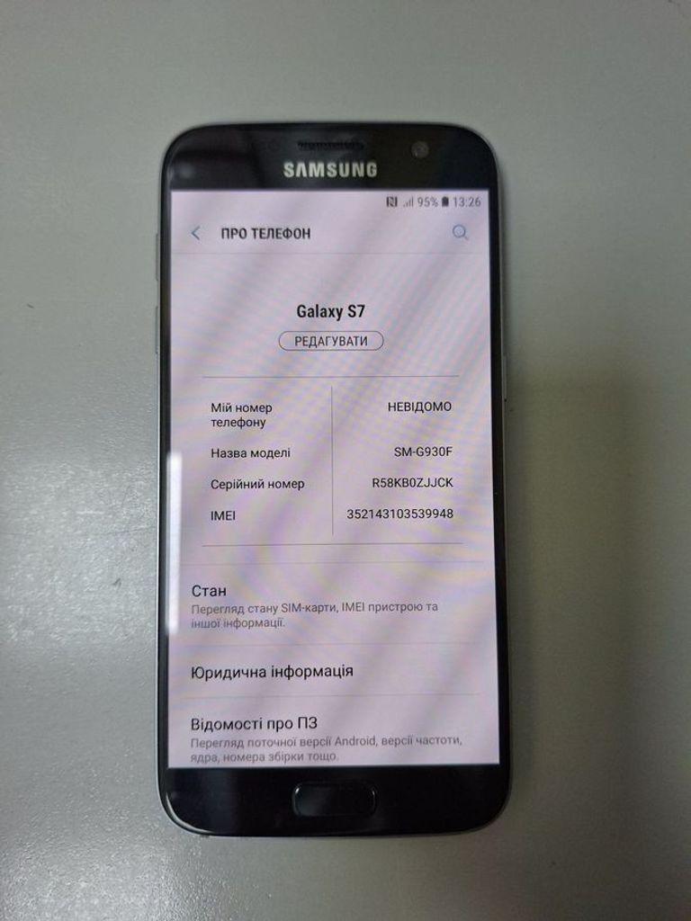 Купити Samsung galaxy s7 sm-g930f 4/32gb Б/У
