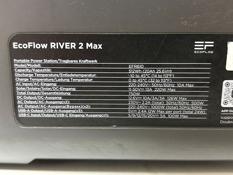 Ecoflow RIVER 2 Max Код:01-200919636. Изображение 6