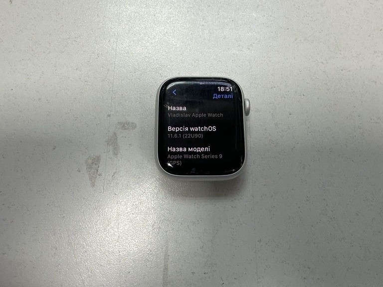 Apple watch series 9 gps 45mm aluminum case Код:01-200930812. Зображення 5