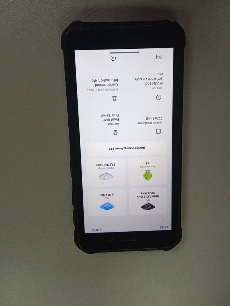 Дешево Ulefone Armor X12 3/32GB Black з ломбарду