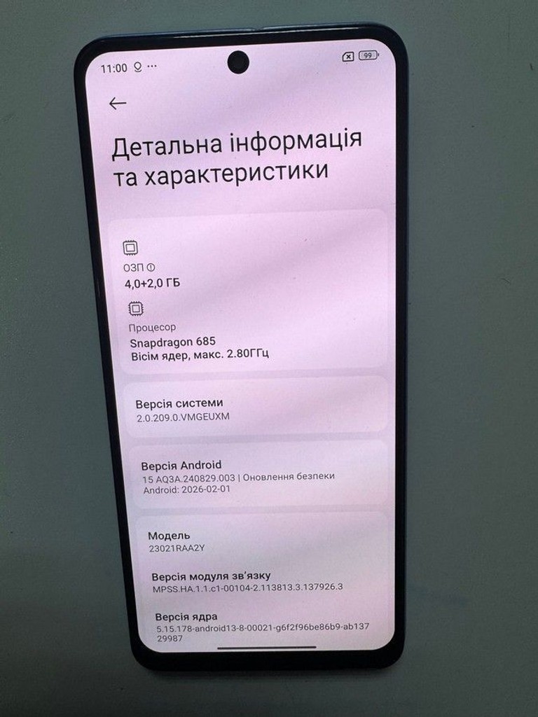Дешево Xiaomi redmi note 12 4/128gb з ломбарду