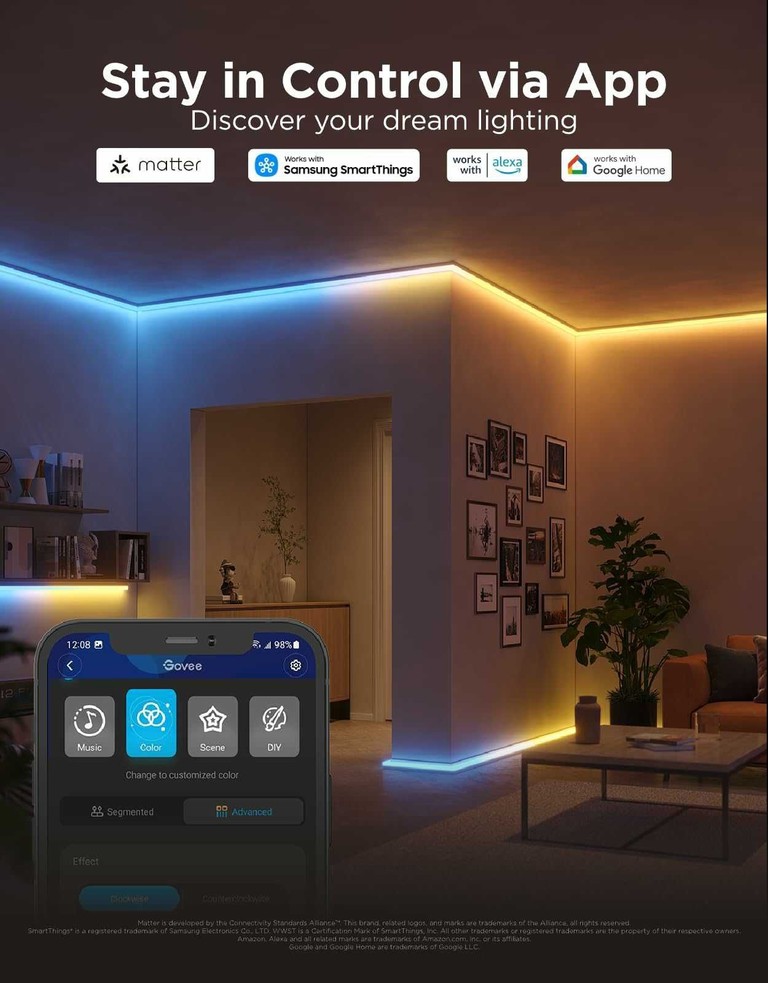 Govee RGBIC Код:null. Зображення 8