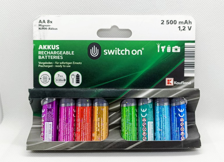 Купити Switch On AA 2500 mAh (8 шт.)  Б/У