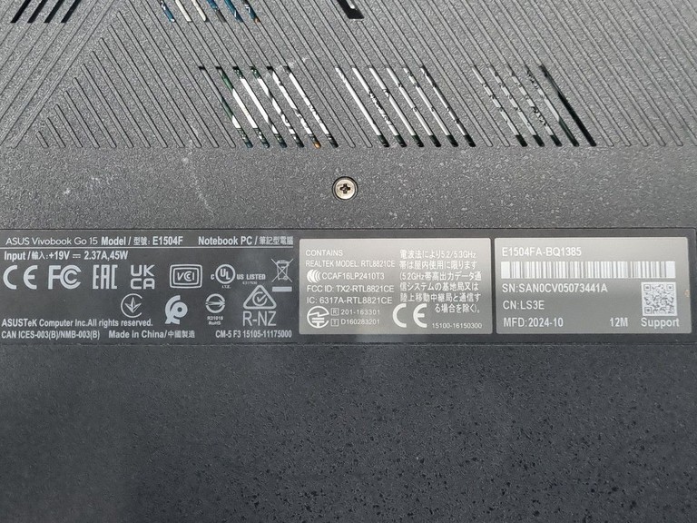 Дешево Asus 15/ryzen 5 7520u ddr5/16gb ddr5/ssd 512 gb/*інтегрована з ломбарду