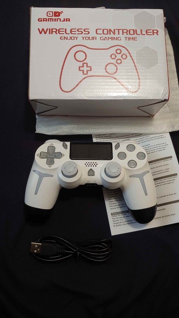 Оголошення Джойстик Dualshock 4 Ps3 Ps4 ПК Android Gaminja P412 Подсветка геймпад новый Б/У