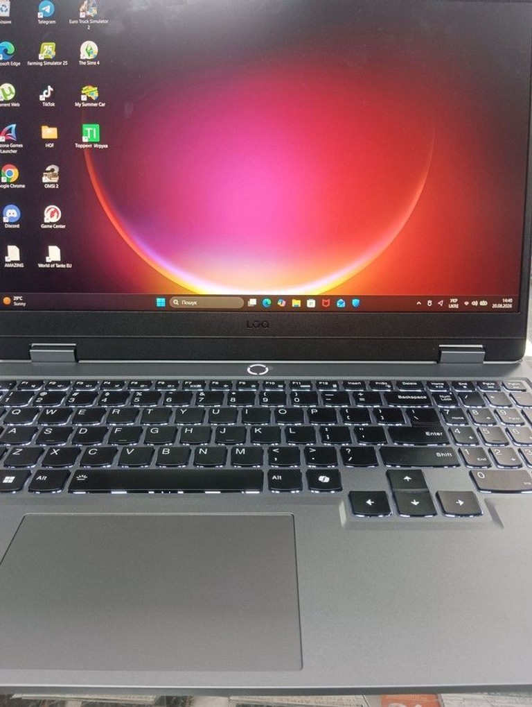 Купити Lenovo 15/core i5-12450hx ddr5/16gb ddr4/ssd 512 gb/geforce rtx3050 6gb Б/У