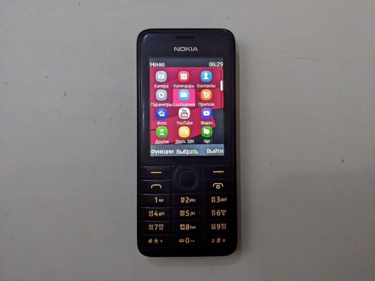 Оголошення Nokia 301 dual sim Б/У