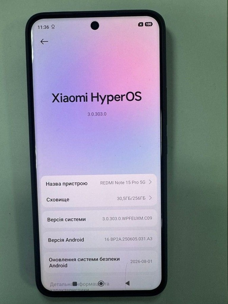 Распродажа Xiaomi Redmi Note 15 Pro 4G 8/256GB Glacier Blue, продавец Техноскарб