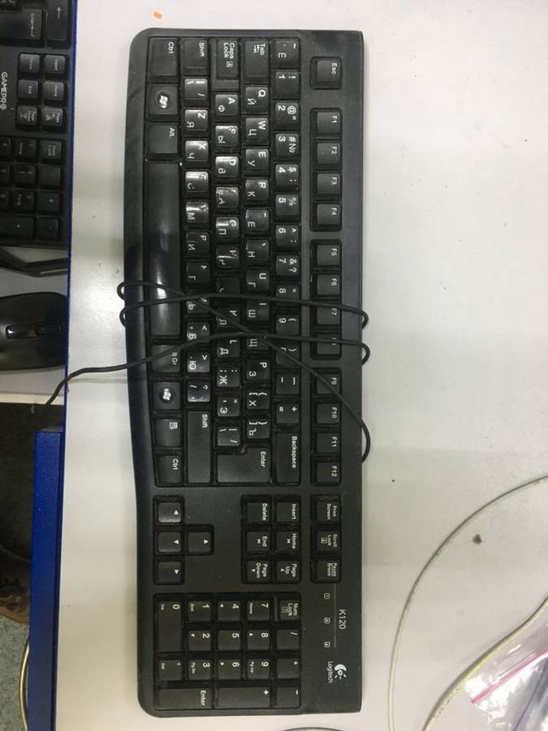 Объявление Logitech k120 Б/У
