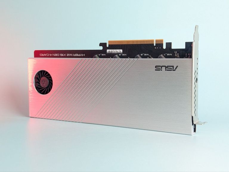 Плата-адаптер Asus PCIe Hyper M.2 X16 PCIe 4.0 X4 Expansion Card GEN 4 — 256 Gbps. Нова. Код:null. Изображение 4