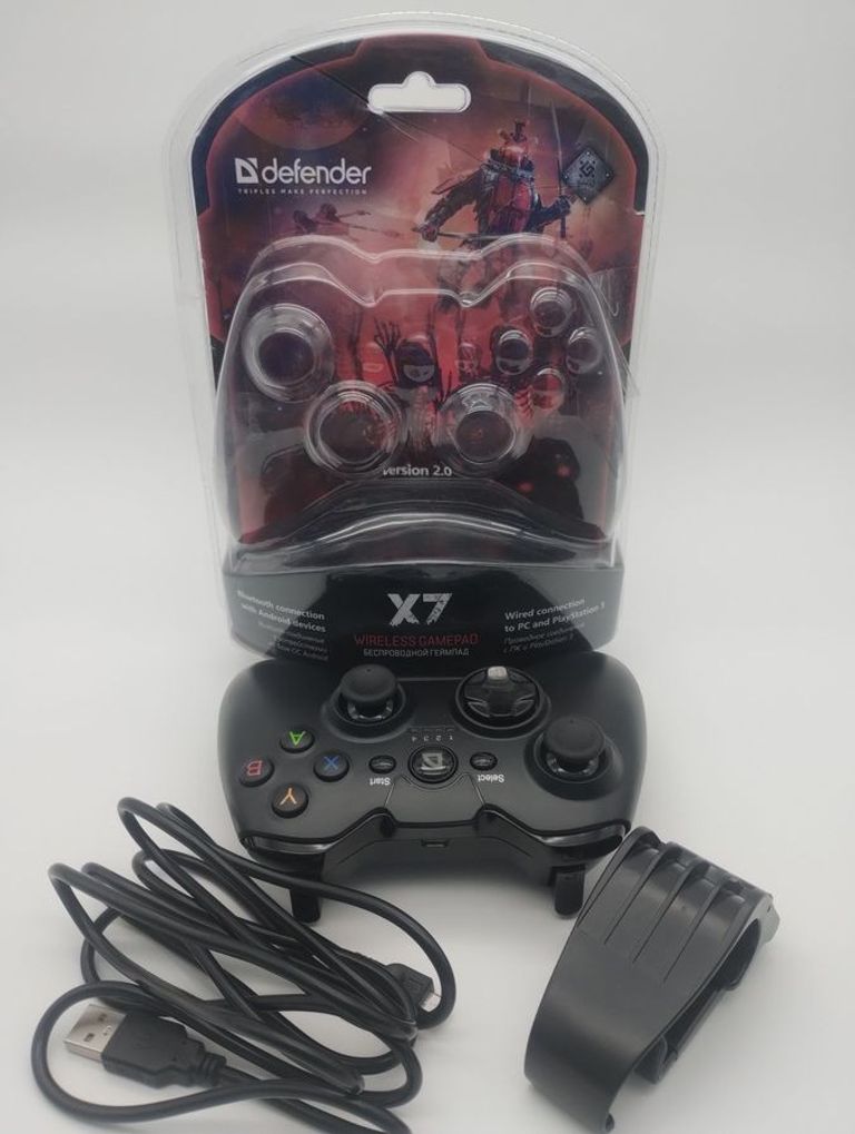 Оголошення Defender X7 USB Bluetooth Li-Ion PS3/PC/Android (64269) Б/У
