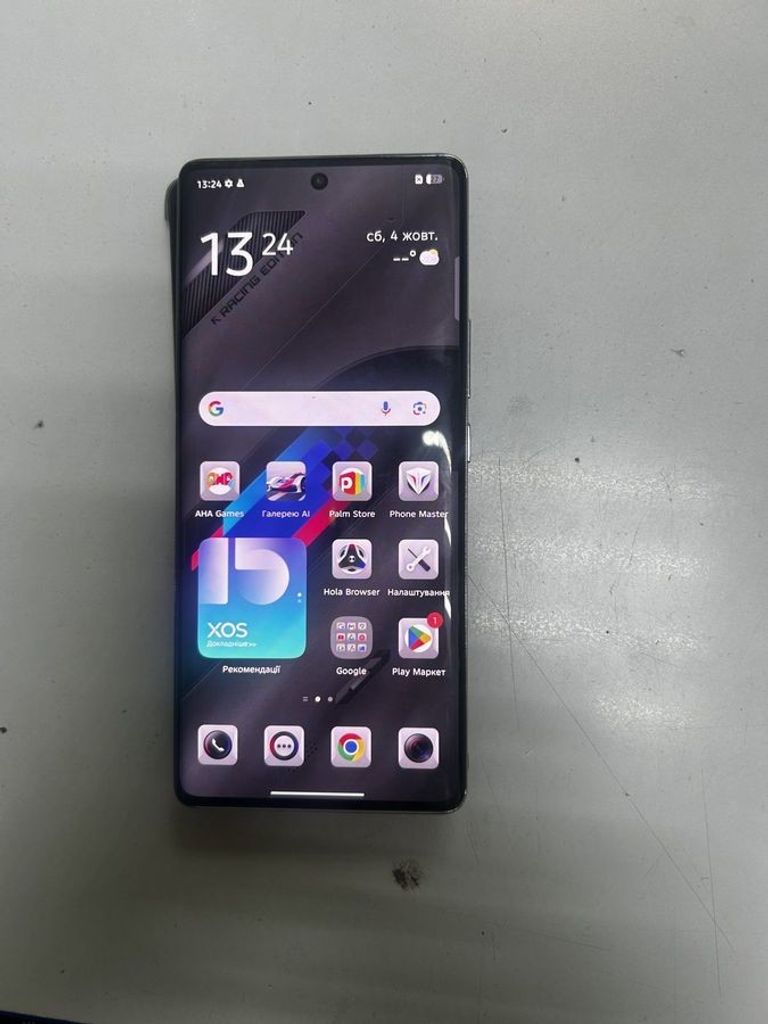 Купить Infinix Note 40 Pro 12/256GB Obsidian Black (4894947019449) Б/У