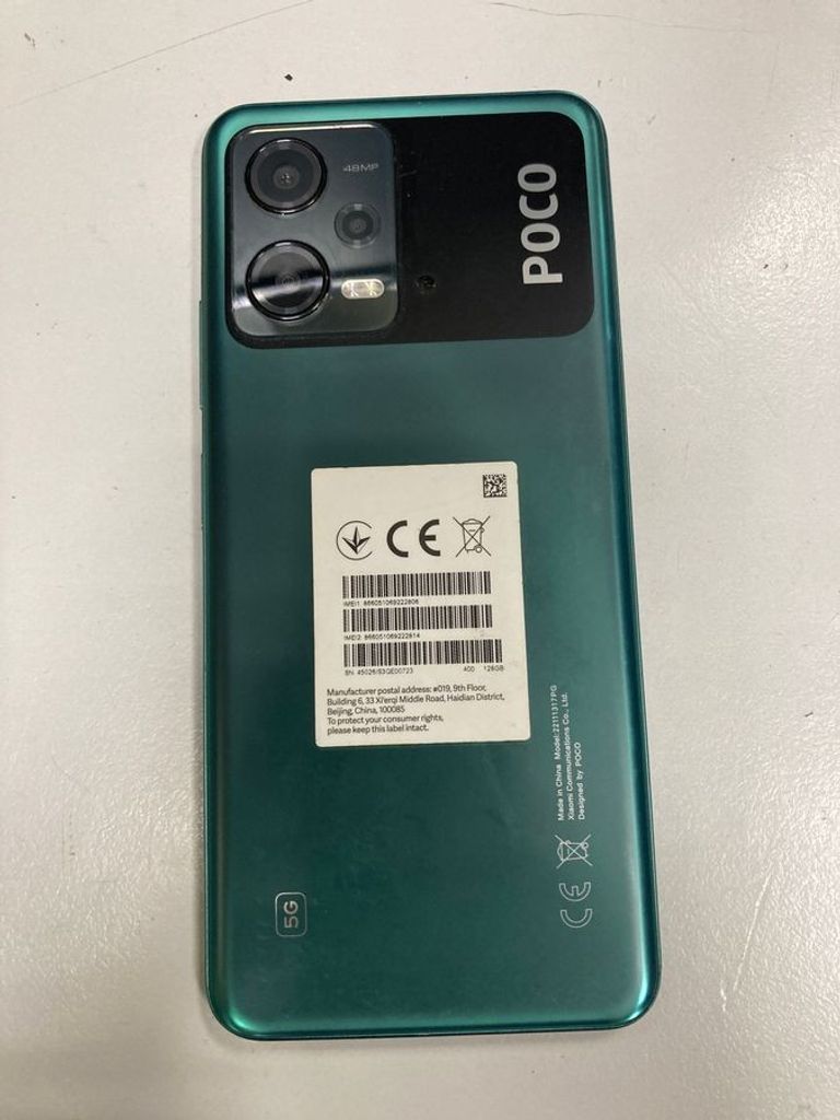 Оголошення Xiaomi Poco X5 5G 6/128GB Black Б/У