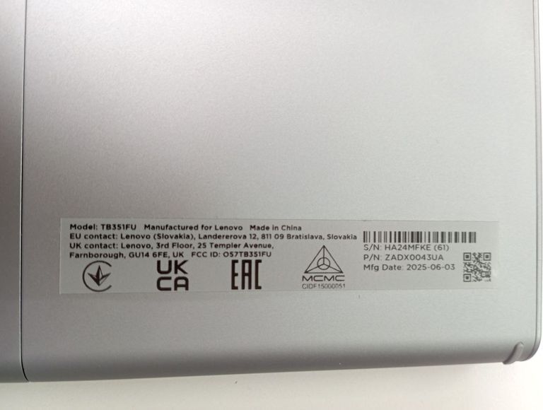 Распродажа Lenovo tab plus 8/256gb wi-fi, продавец Техноскарб