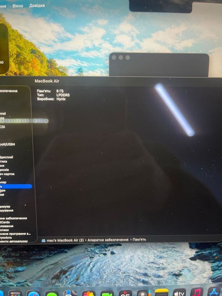 Apple MacBook Air 13,6" M2 Silver 2022 (Z15X0005K) Код:01-200796542. Зображення 7