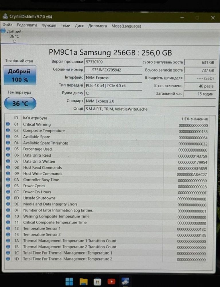 Dell 14/core i5-1345u ddr5/16gb ddr5/ssd 256 gb/*інтегрована Код:01-200802954. Изображение 5