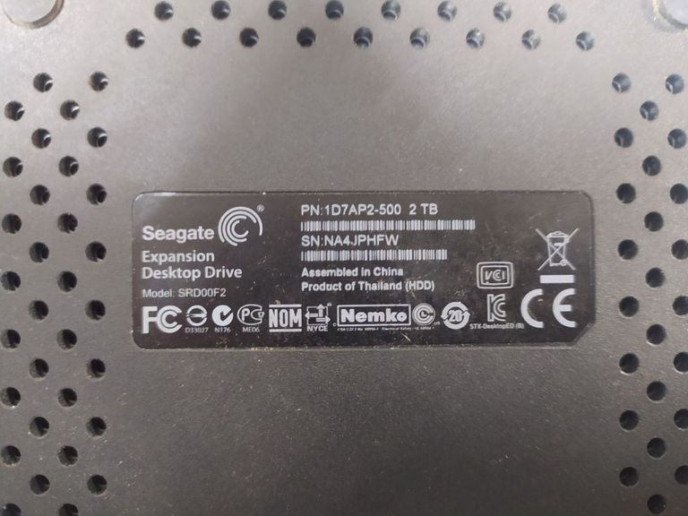 Seagate expansion portable 2 tb Код:01-200802771. Изображение 5