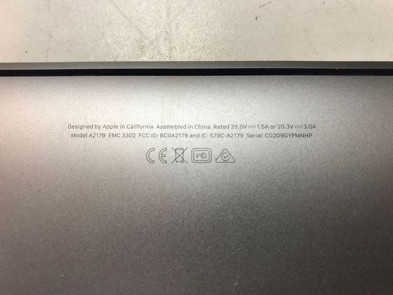 Apple macbook air 13" 2020 a2179 core i3 1,1ghz/ram8gb/ssd256gb/intel iris plus graphics Код:01-200803670. Зображення 15