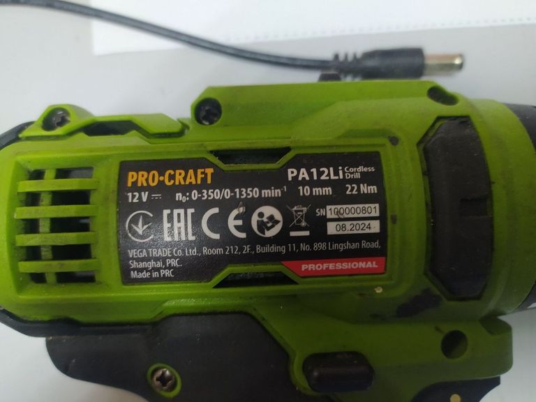 Дешиво Procraft PA-12 Li с ломбарда