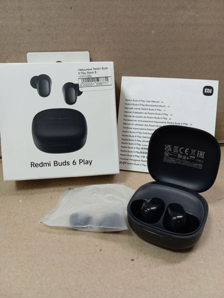 Купить Оригінальні Навушники Redmi Buds 6 Play. Open Box Б/У