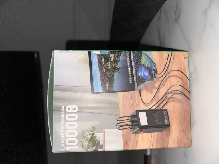 Hoco DB03 Max Centurion 100000mAh 65W Black Код:null. Зображення 4