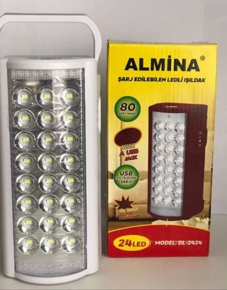 Оголошення ALFARID (Almina) DL-2424 30000 MAH, 24 LED, ЗУ 220V Б/У