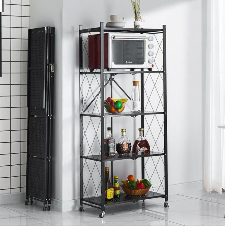 Купить Rack п'ятиярусний універсальний розкладний з нержавіючої сталі Б/У