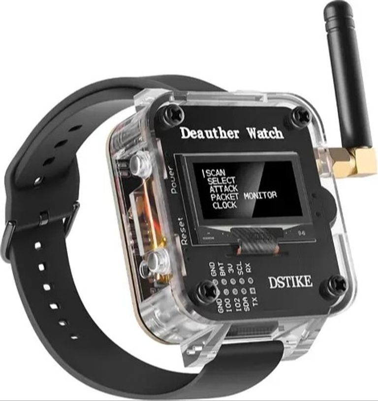 Купити Seamuing Deauther Watch V3S ESP8266 з OLED-дисплеєм. Новий. Б/У