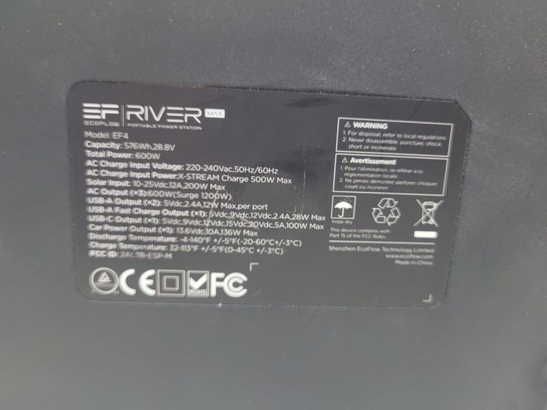 Ecoflow river max Код:01-200892291. Изображение 5