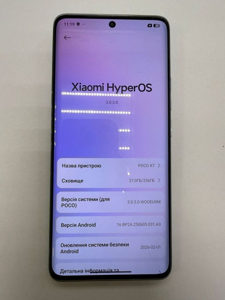 Дешево Poco X7 8/256GB Black з ломбарду