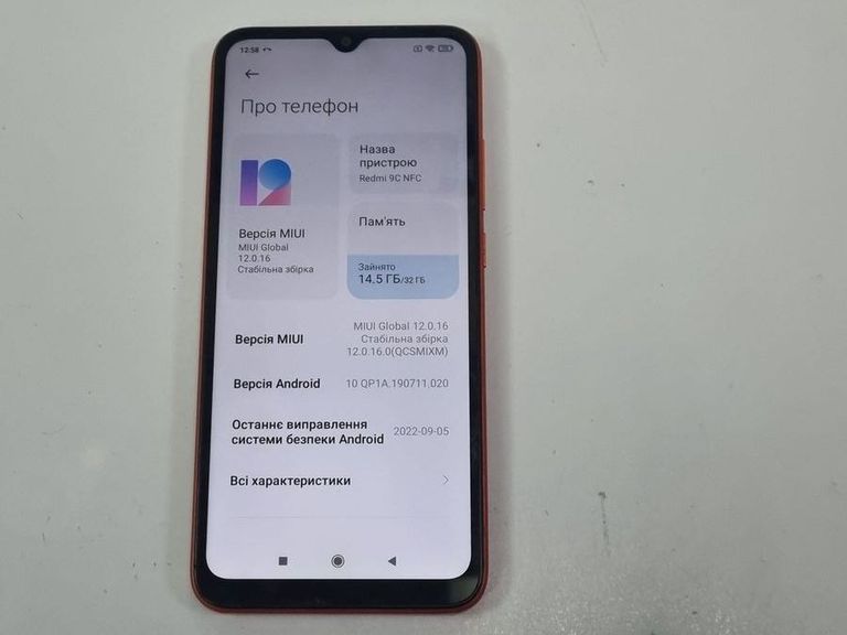 Xiaomi redmi 9c nfc 2/32gb Код:01-200913259. Зображення 10