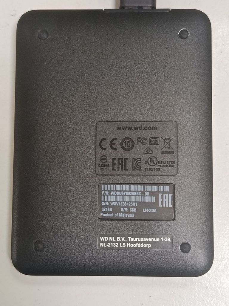 Оголошення Wd elements portable 2 tb Б/У