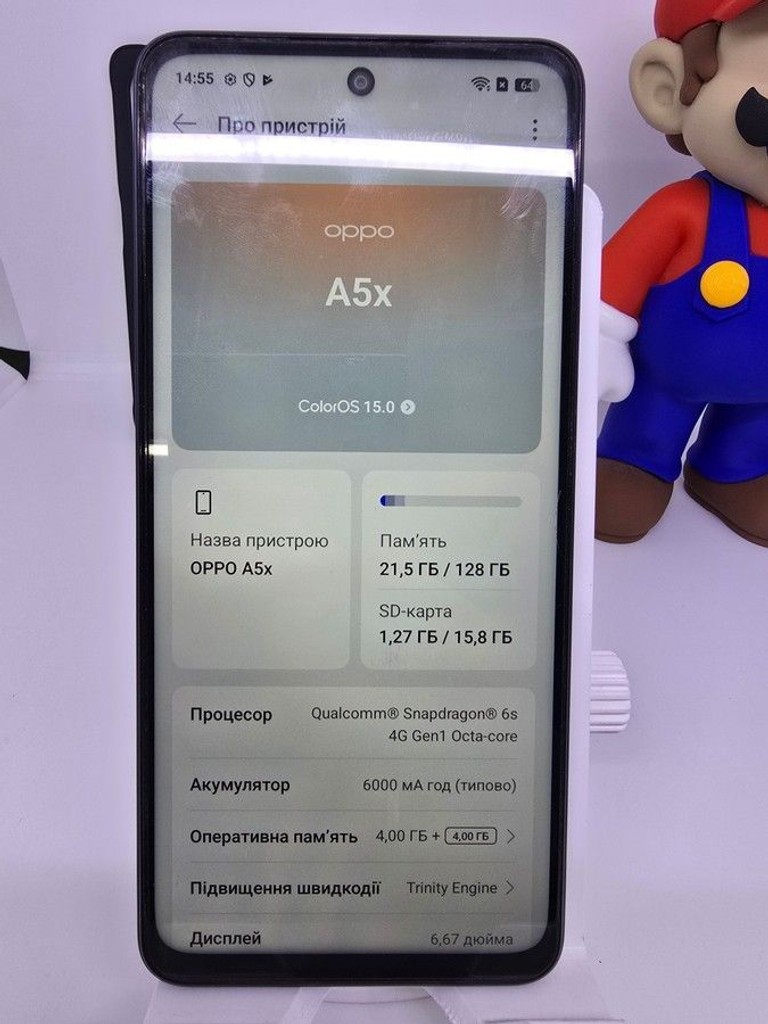 Oppo a5x 4g 4/128gb Код:01-200971778. Зображення 7