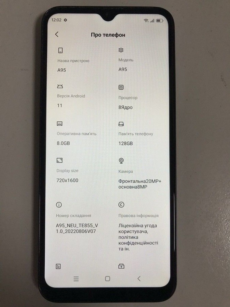 Дешево Blackview a95 8/128gb з ломбарду