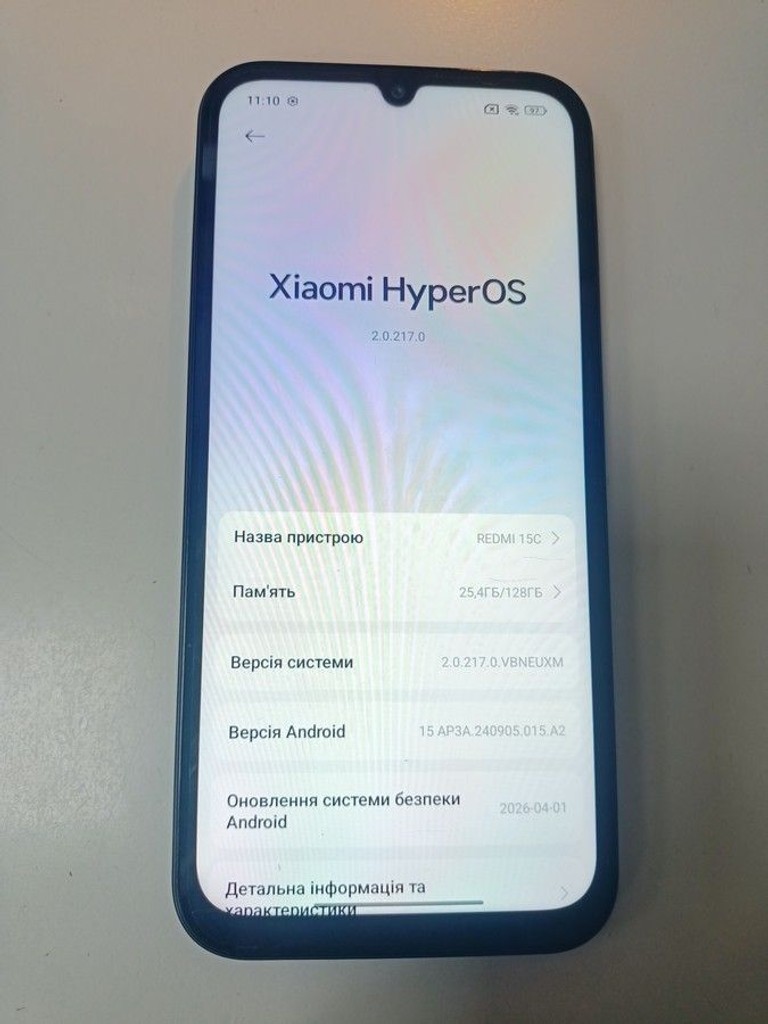 Оголошення Xiaomi redmi 15c 4g 4/128gb Б/У