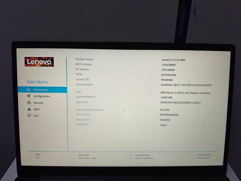 Дешиво Lenovo 15/ryzen 5 5625u ddr4/16gb ddr4/hdd *відсутній/ssd 256 gb/*інтегрована с ломбарда