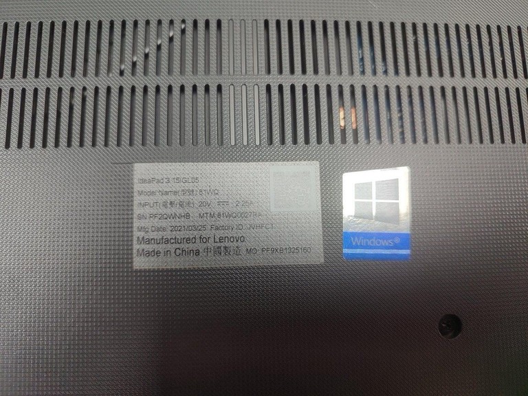 Оголошення Lenovo 15/pentium n5030 siver ddr4/4gb ddr4/ssd 128 gb/*інтегрована Б/У
