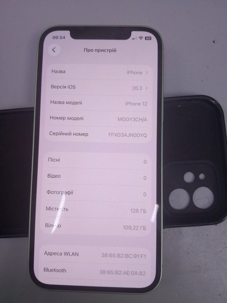 Оголошення Apple iPhone 12 128GB (PRODUCT)RED Б/У