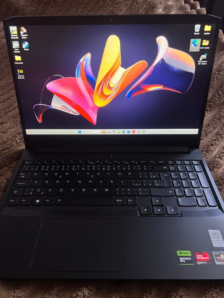Купить Lenovo ideapad gaming 3 15ach6 15.6" /amd ryzen 5 5600h 3.3 ghz/ram 16 gb/ssd 512 gb/ nvidia geforce rtx 30 Б/У