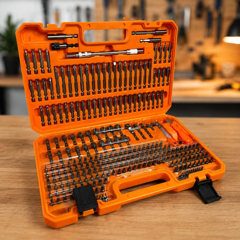 Amartisan з тріскачкою та подовжувачами 258 предметів у кейсі Код:null. Зображення 5
