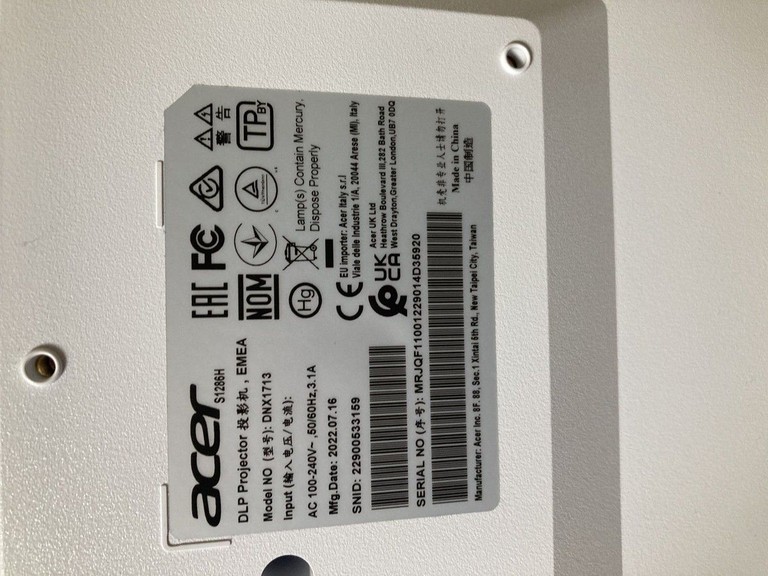 Объявление Acer s1286h Б/У