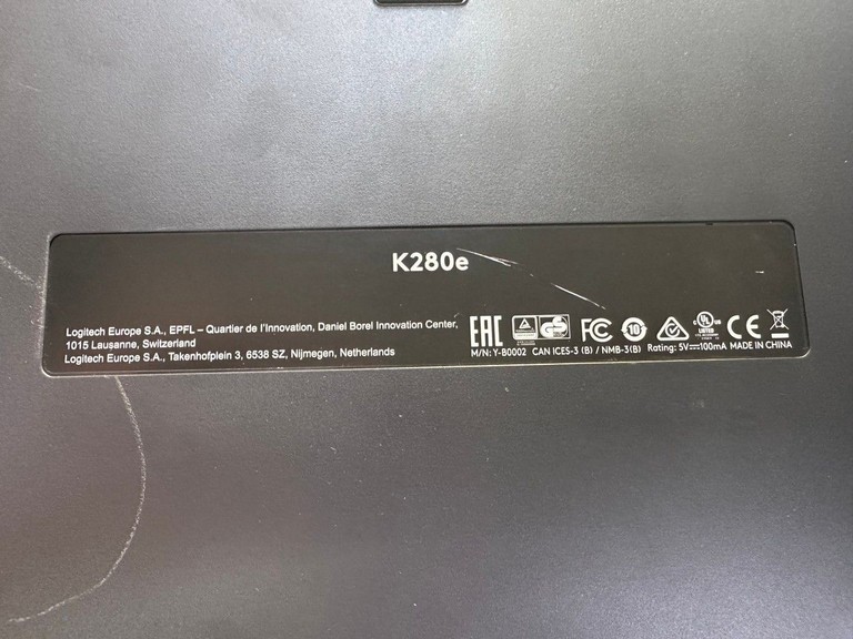 Объявление Logitech k280e comfort keyboard Б/У