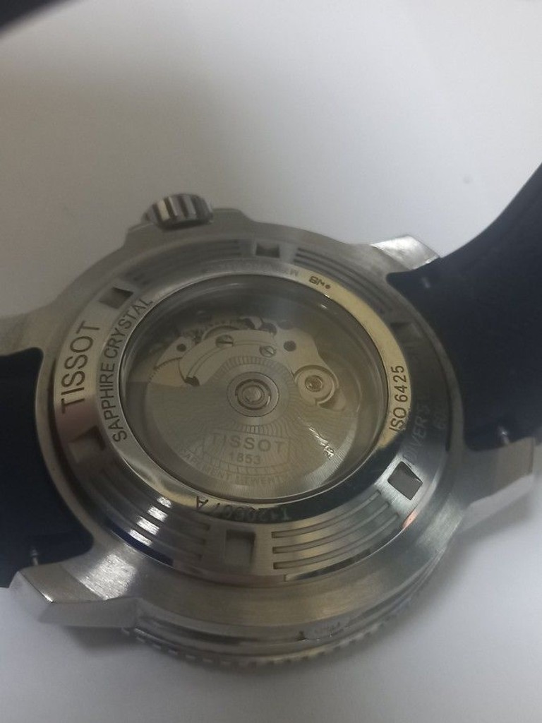 Tissot t120607a iso 6425 diver's watch 600m Код:01-201004249. Зображення 8