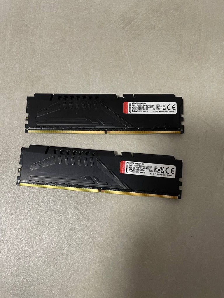 Оголошення Kingston fury 64 GB (2x32GB) DDR5 5600 MHz Beast RGB (KF556C40BBAK2-64) Б/У