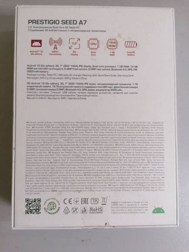 Prestigio pmt4337 3g Код:01-19063437. Изображение 5