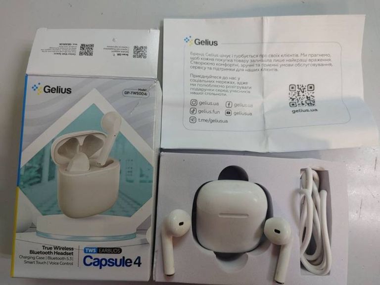 Купити Gelius pro capsule 4 gp-tws-004i Б/У
