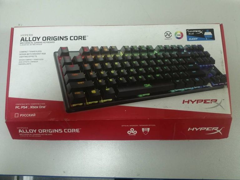 Hyperx alloy origins core hx-kb7rdx-ru